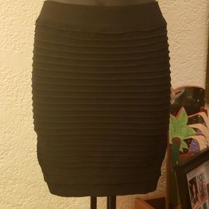 *Sold* Black Bodycon Skirt